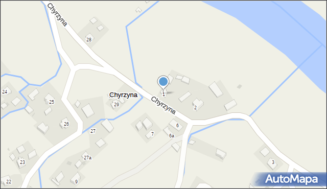 Chyrzyna, Chyrzyna, 1, mapa Chyrzyna