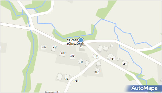 Chyszówki, Chyszówki, 30, mapa Chyszówki