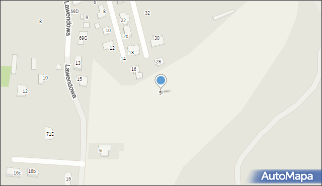 Chyża, Chyża, 5l, mapa Chyża