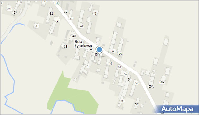 Chyżne, Chyżne, 47, mapa Chyżne