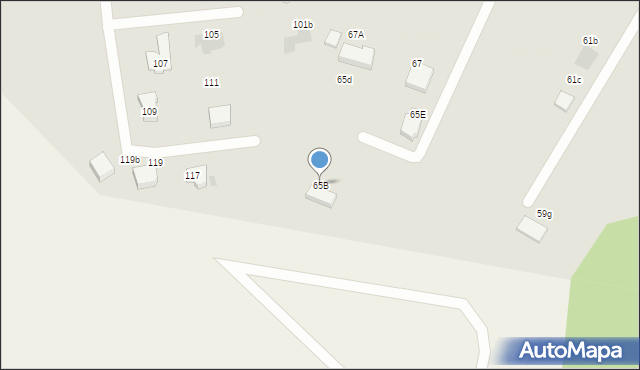 Gdańsk, Chełmińska, 65B, mapa Gdańska