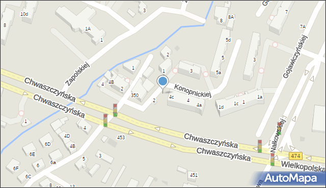 Gdynia, Chwaszczyńska, 2i, mapa Gdyni