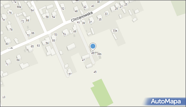Gorenice, Chrzanowska, 43, mapa Gorenice