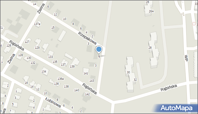 Inowrocław, Chmielna, 5, mapa Inowrocławia