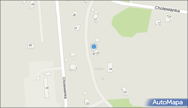 Kazimierz Dolny, Cholewianka, 2c, mapa Kazimierz Dolny