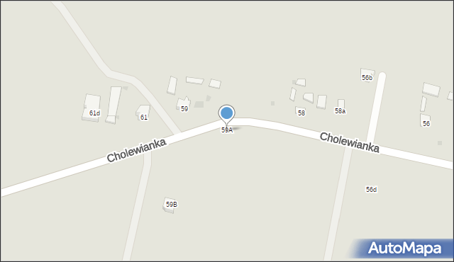 Kazimierz Dolny, Cholewianka, 59A, mapa Kazimierz Dolny