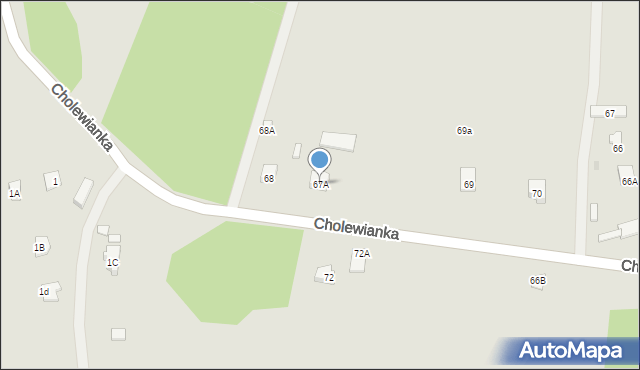 Kazimierz Dolny, Cholewianka, 67A, mapa Kazimierz Dolny