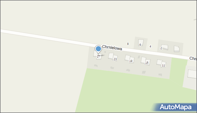 Kondratowice, Chmielowa, 27, mapa Kondratowice