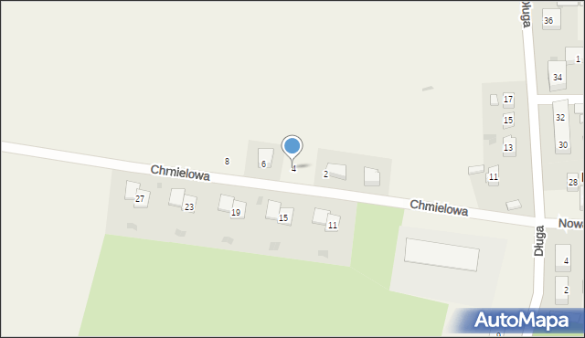 Kondratowice, Chmielowa, 4, mapa Kondratowice