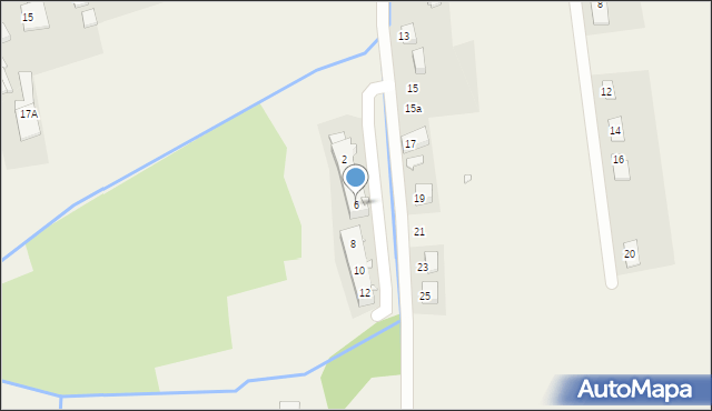 Łąka Prudnicka, Chocimska, 6, mapa Łąka Prudnicka