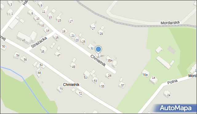 Limanowa, Chmielnik, 35, mapa Limanowa