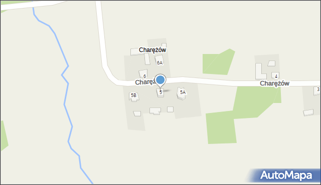 Podpolichno, Charężów, 5, mapa Podpolichno