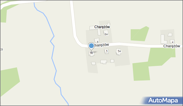 Podpolichno, Charężów, 5B, mapa Podpolichno