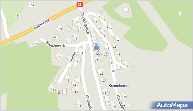 Przemyśl, Chodkiewicza Jana Karola, hetm., 15, mapa Przemyśla