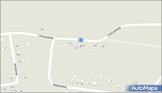 Przeworsk, Chruściela Antoniego, gen., 64, mapa Przeworsk