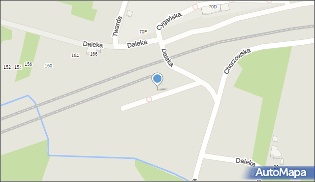 Radom, Chorzowska, 17, mapa Radomia