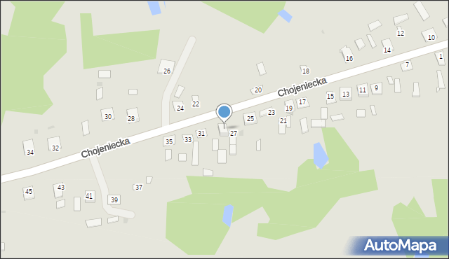 Siedliszcze, Chojeniecka, 29, mapa Siedliszcze