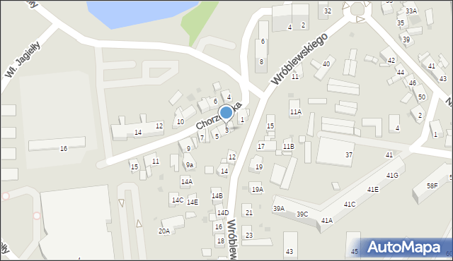 Siemianowice Śląskie, Chorzowska, 3, mapa Siemianowice Śląskie