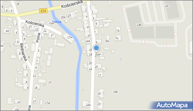 Skarszewy, Chojnicka, 13, mapa Skarszewy