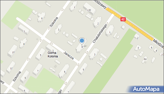 Skarżysko-Kamienna, Chałubińskiego Tytusa, 4, mapa Skarżysko-Kamienna