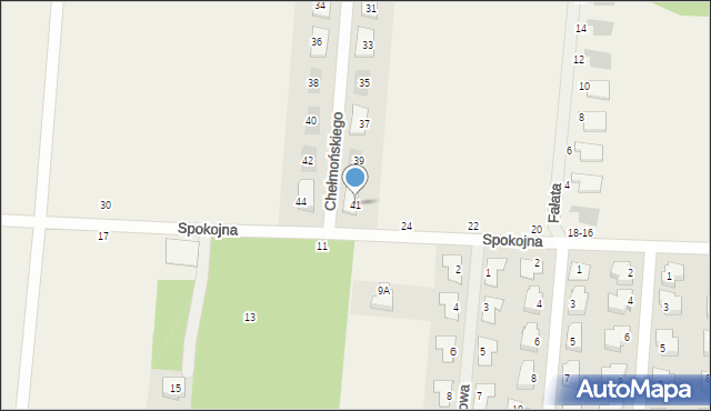 Skrzeszew, Chełmońskiego Józefa, 41, mapa Skrzeszew