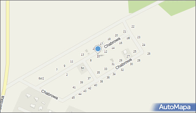 Stepniczka, Chabrowa, 10, mapa Stepniczka