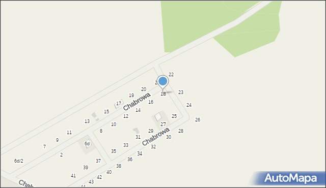 Stepniczka, Chabrowa, 18, mapa Stepniczka