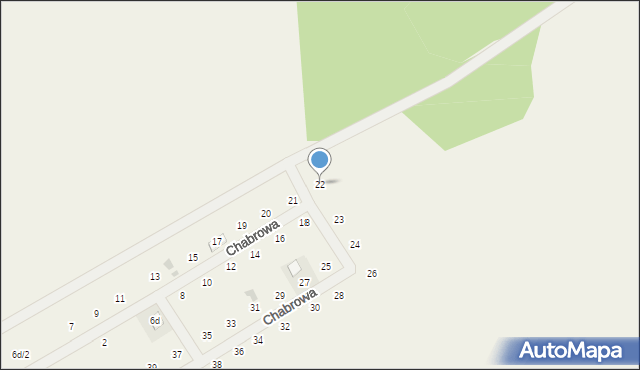 Stepniczka, Chabrowa, 22, mapa Stepniczka