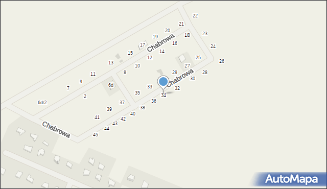 Stepniczka, Chabrowa, 34, mapa Stepniczka