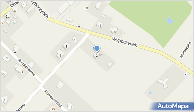 Świdnica, Chabrowa, 2, mapa Świdnicy