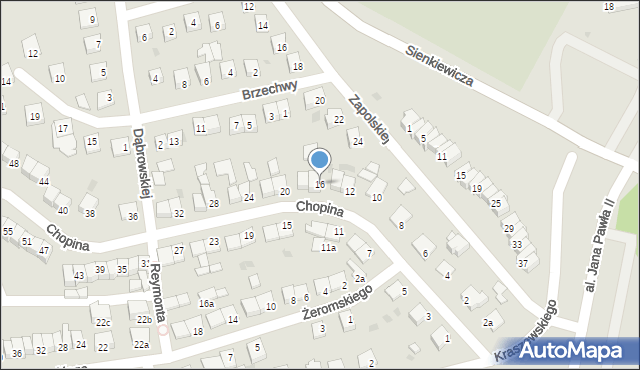 Świecie, Chopina Fryderyka, 16, mapa Świecie