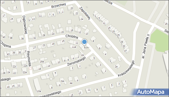 Świecie, Chopina Fryderyka, 7, mapa Świecie