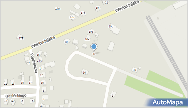 Toszek, Chrząszcza Johannesa, ks., 31, mapa Toszek