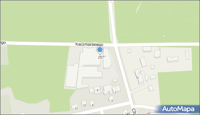 Turek, Chopina Fryderyka, 151, mapa Turka