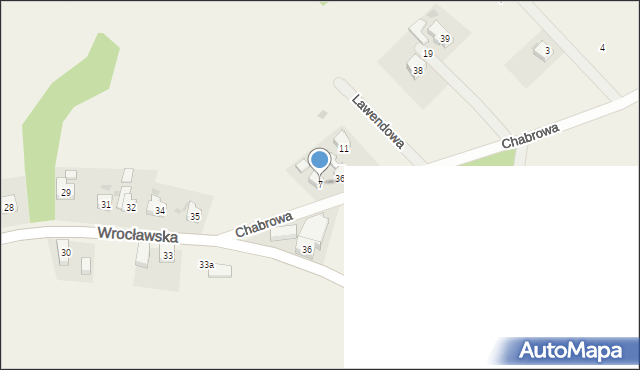 Uraz, Chabrowa, 7, mapa Uraz