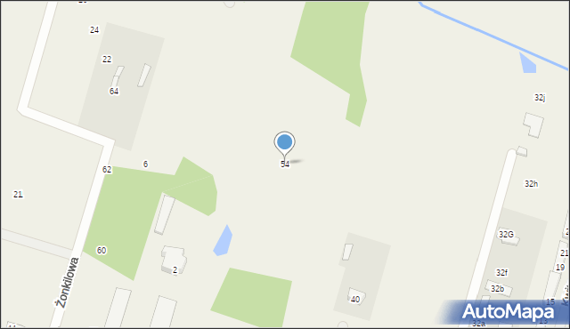 Urzut, Chabrowa, 54, mapa Urzut