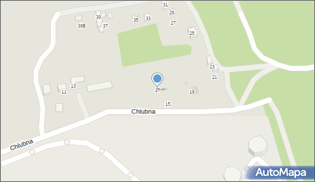 Warszawa, Chlubna, 17, mapa Warszawy