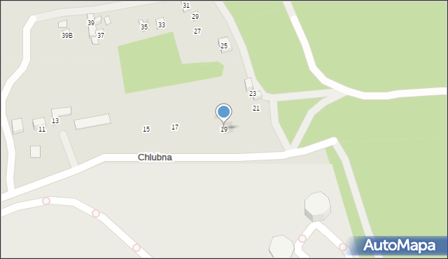 Warszawa, Chlubna, 19, mapa Warszawy