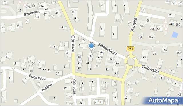 Wieliczka, Chopina Fryderyka, 24, mapa Wieliczka