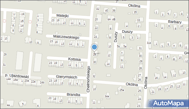 Zgorzelec, Chełmońskiego Józefa, 28, mapa Zgorzelec
