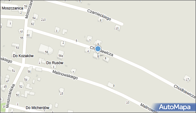 Żywiec, Chodkiewicza Jana Karola, hetm., 6, mapa Żywiec