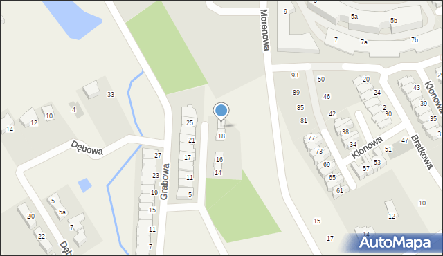 Bartąg, Cisowa, 20, mapa Bartąg