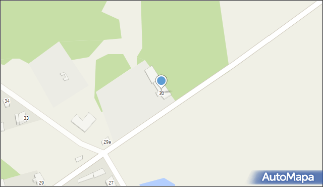Cibory Gałeckie, Cibory Gałeckie, 30, mapa Cibory Gałeckie