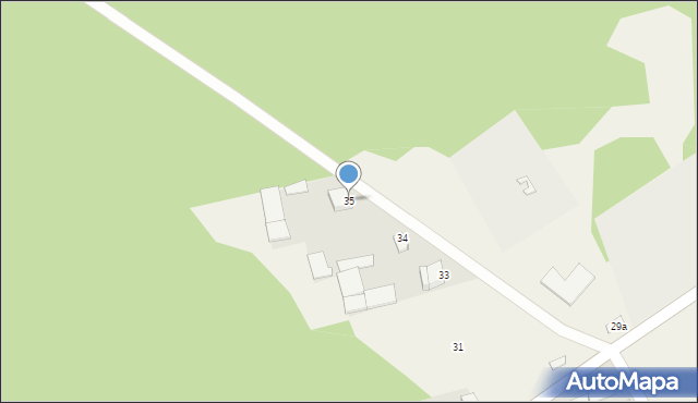 Cibory Gałeckie, Cibory Gałeckie, 35, mapa Cibory Gałeckie
