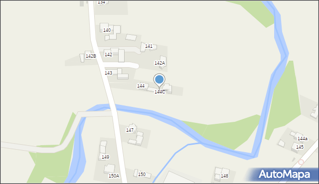 Ciche, Ciche, 144C, mapa Ciche