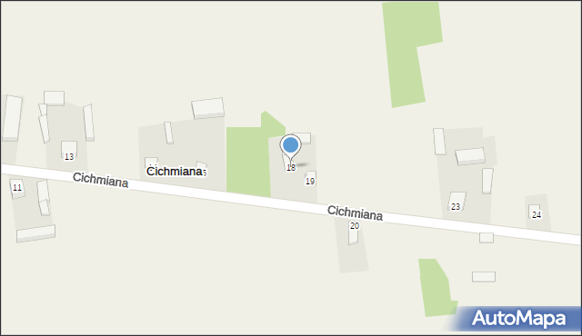 Cichmiana, Cichmiana, 18, mapa Cichmiana