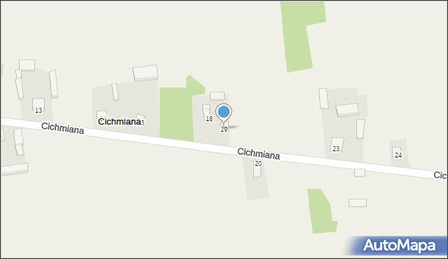 Cichmiana, Cichmiana, 19, mapa Cichmiana