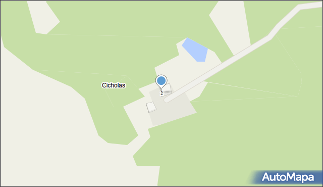 Cicholas, Cicholas, 2, mapa Cicholas
