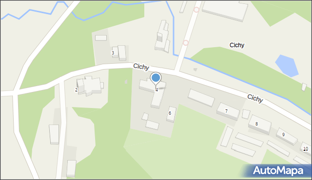 Cichy, Cichy, 4, mapa Cichy