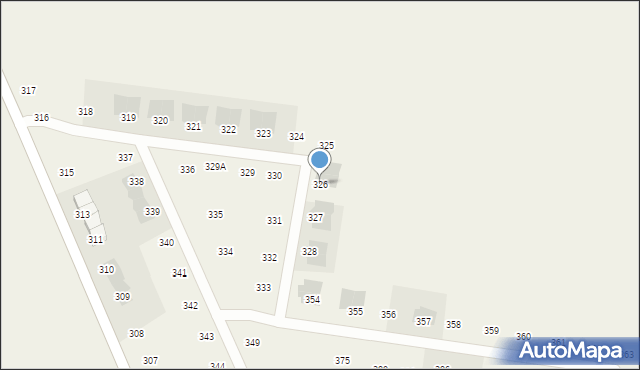 Cicibór Duży, Cicibór Duży, 326, mapa Cicibór Duży